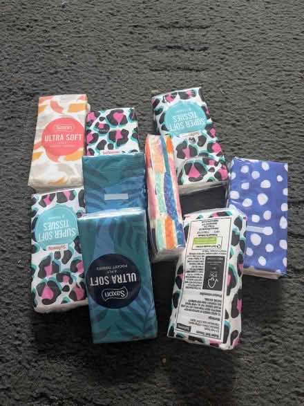 Photo of free Packs of tissues (Heaton) #1