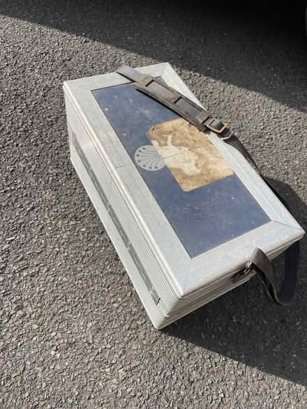 Photo of free Metal box / case with padded inside (Lower Kingswood KT20) #3
