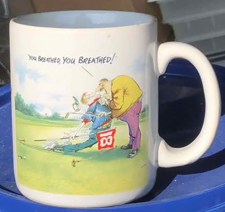 Photo of free Golfer's Mug (Burridge PO15) #1