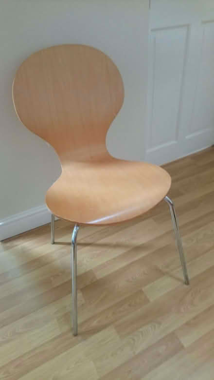 Photo of free Wooden stacking chairs (Lady Bay NG2) #1