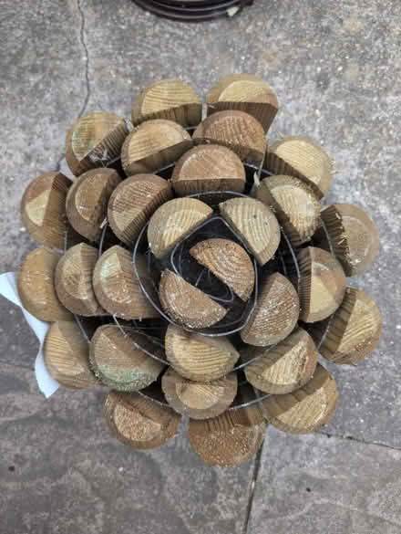 Photo of free Wooden flower bed edging (CO2 Colchester) #1