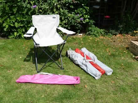 Photo of free Four Picnic chairs -foldable (Gunton NR32) #1