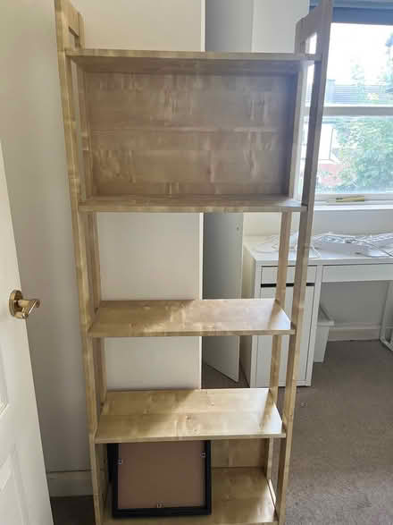 Photo of free Wood & Steel Shells, 2 desks & bed (Dublin) #3