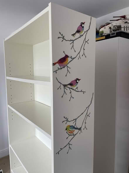 Photo of free Ikea Billy bookcase white shelves (Lower Kingswood KT20) #4