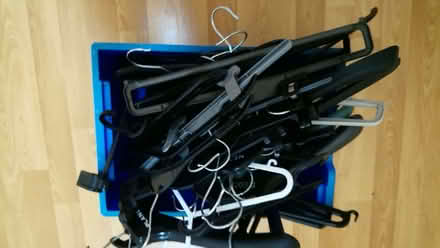 Photo of free Box of mixed clothes hangers (Lady Bay NG2) #1