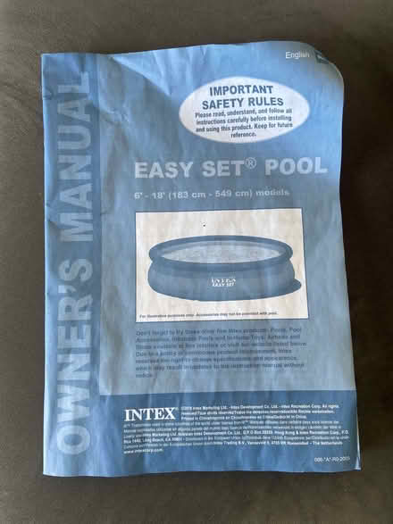 Photo of free Intex Easy Set Pool (Haywards Heath RH16) #1
