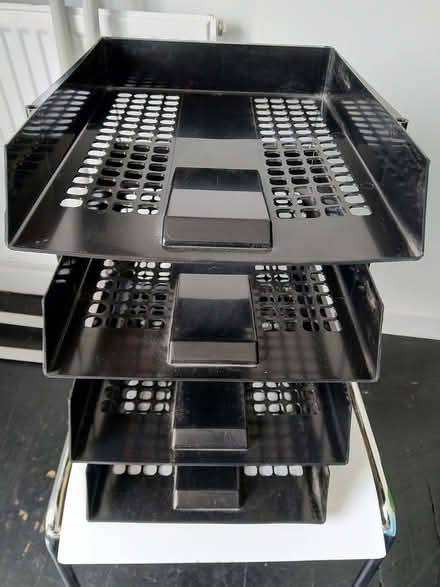 Photo of free Stack of 4 removable in-trays (Digbeth B5) #1