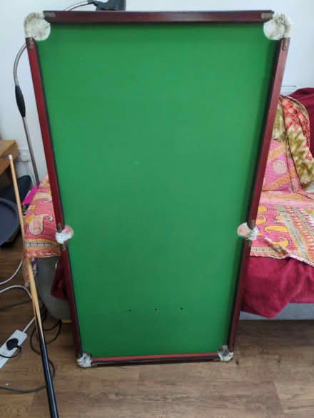 Photo of free Table top pool table with cue and balls (Cowley OX4) #1