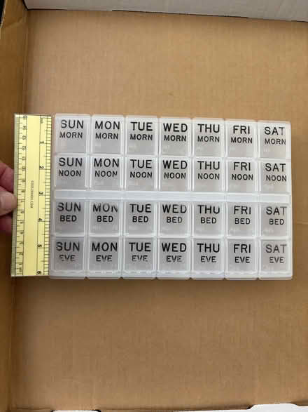 Photo of free Daily medication organizer (Sunnyvale near Fremont H.S.) #1