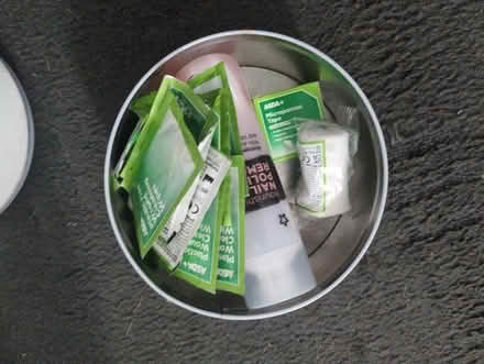 Photo of free First aid supplies and tin (Heaton) #3