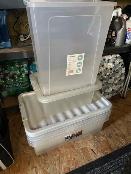 Photo of free Plastic tubs (Penrith CA11) #1