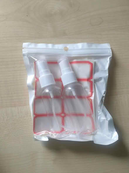 Photo of free Small spray bottles (Milton PO4) #1