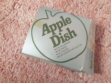 Photo of free Apple-shaped dishes/coasters (Garston, WD25) #1