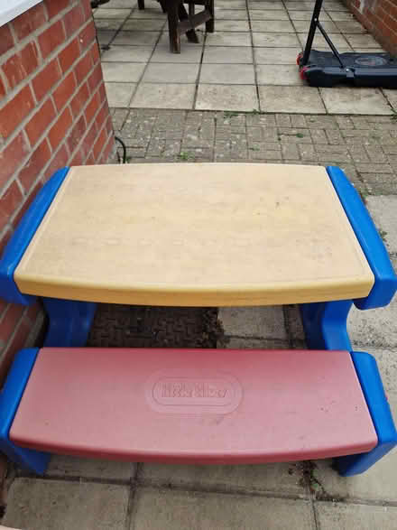Photo of free Little Tikes picnic table. (Great Dunmow CM6) #1