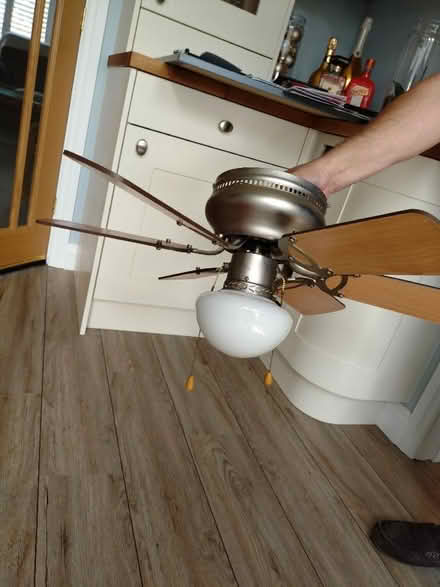 Photo of free Ceiling light and fan (Kettering NN15) #2