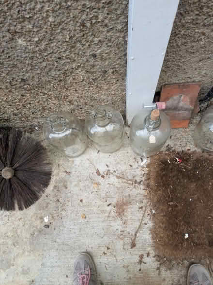 Photo of free Glass demijohns (4) (Guildford GU2) #2