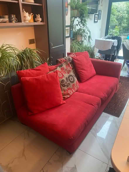 Photo of free One half of corner sofa (Sutton, Dublin) #1