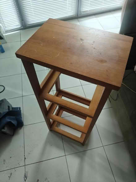 Photo of free Small light side table (Carlton Hill BN2) #1