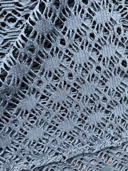 Photo of free black spider web lace fabric (south sunnyvale) #2