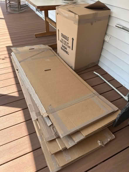 Photo of free Moving Boxes for clothing (Groton near Boutwell School) #1