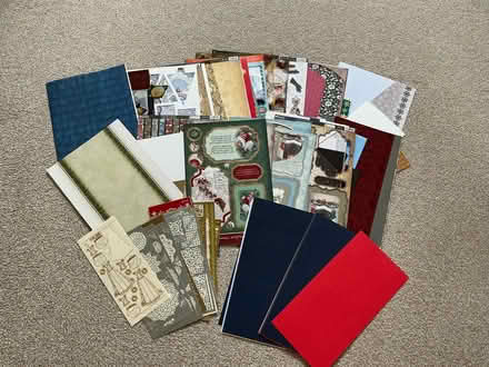 Photo of free Crafting paper and toppers and stickers (Stone Cross BN24) #1