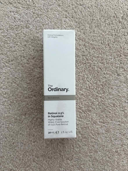 Photo of free Full retinol bottle (Romsey) #1