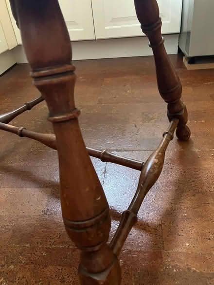 Photo of free 2 solid wood captain's chairs (Arlington/West Medford line) #2