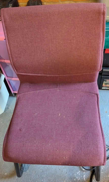 Photo of free red chairs (Browns Wood MK7) #1