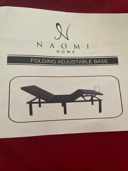 Photo of free Adjustable folding queen size base (Brandon) #2
