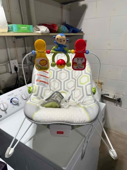 Photo of free Child’s bouncy seat/bottle warmer (Meyers) #2