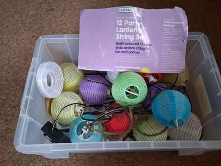 Photo of free Solar lanterns string (Woodley RG5) #1