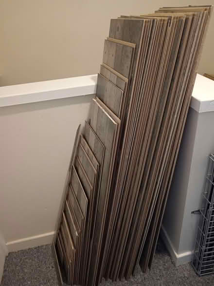 Photo of free Grey laminate floor planks (WF8) #2