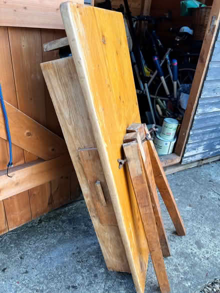 Photo of free Vintage Pine desk (Seaford BN25) #1