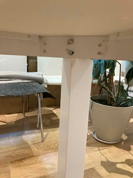 Photo of free White dining table (TN14 7DR) #2