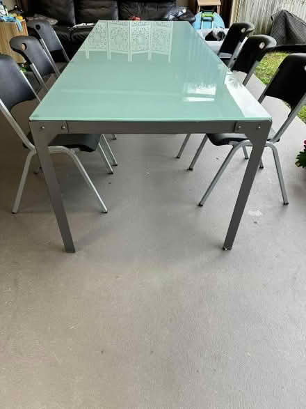 Photo of free Glass top table 900 x 2400 (Five Dock) #2