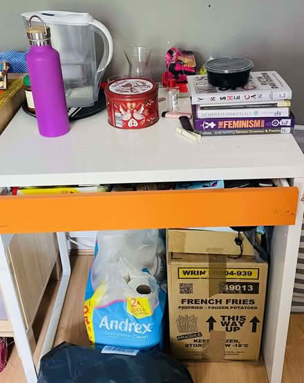Photo of free Study desk with big drawer (Wimbledon SW19) #1