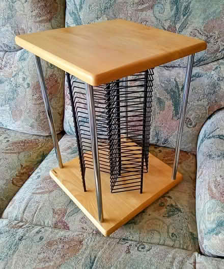Photo of free Rotary CD rack (Broadstone BH18) #1