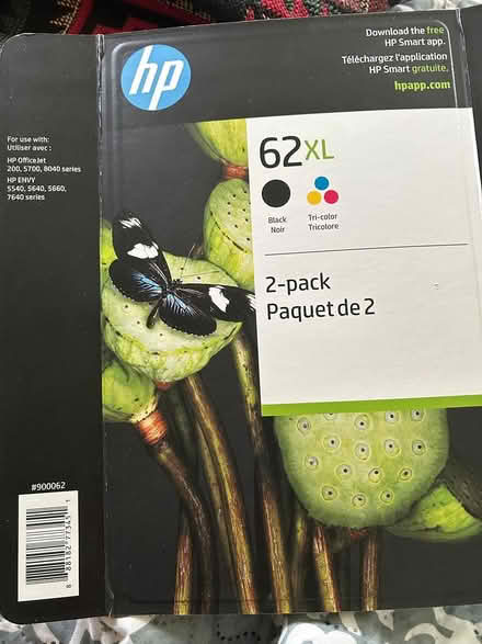 Photo of free 62 ink cartridges 2-pack (S end Vashon Island Tahlequah) #1
