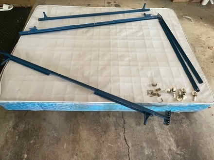 Photo of free Box spring and frame- queen (Orenco station- Hillsboro) #3