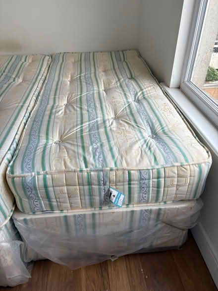 Photo of free 2 single beds and mattresses (Henleaze BS9) #1