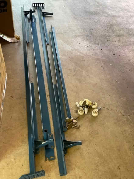 Photo of free Box spring and frame- queen (Orenco station- Hillsboro) #2