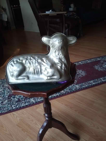 Photo of free Lamb cake mold (Hobson & Woodridge Dr.,) #1
