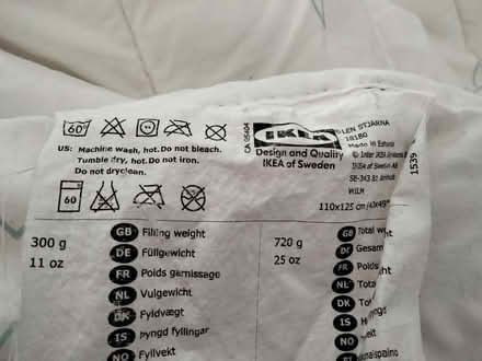 Photo of free IKEA baby quilt (B47) #2