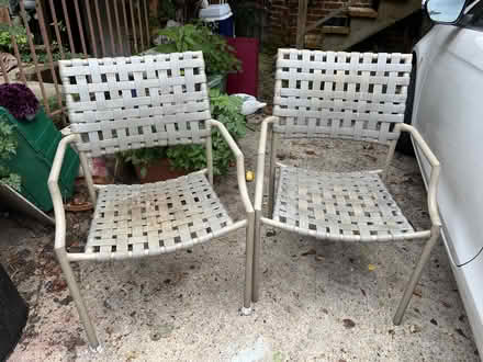 Photo of free Patio chairs (Columbia Heights) #1