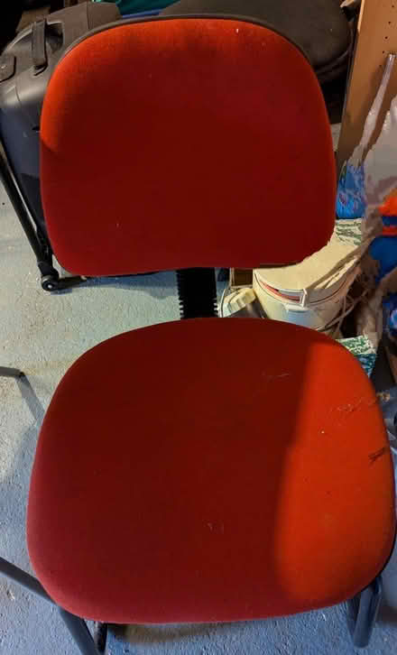 Photo of free red chairs (Browns Wood MK7) #2