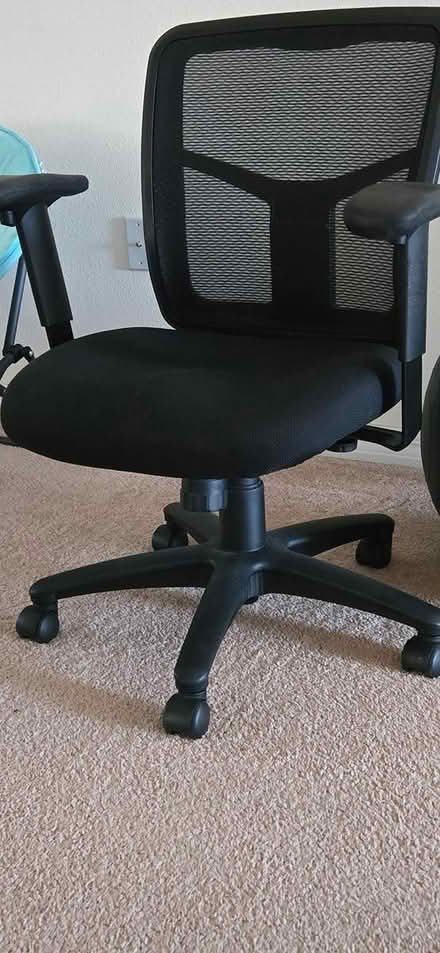 Photo of free Glass table and task chair (Long Lake Ranch community) #2