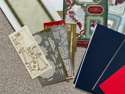 Photo of free Crafting paper and toppers and stickers (Stone Cross BN24) #2