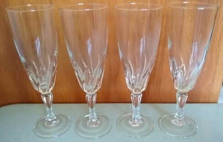 Photo of free Matching sets of champagne flutes and wine glasses #2