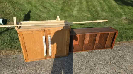 Photo of free Cabinet & barrel cradle (11S583 Whittington) #1