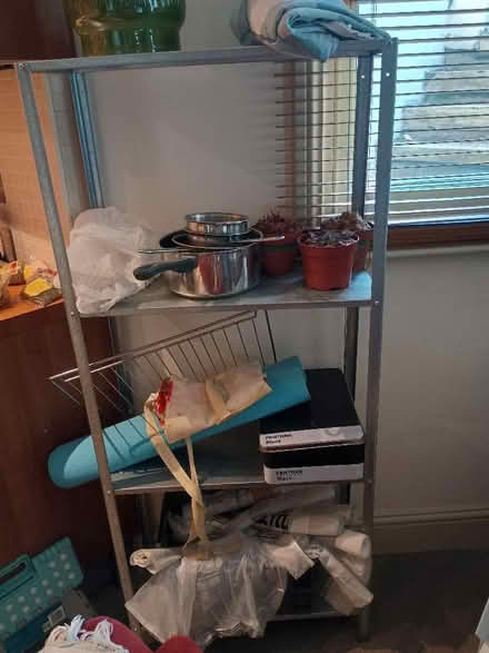 Photo of free Metal shelves (New Cross SE14) #1